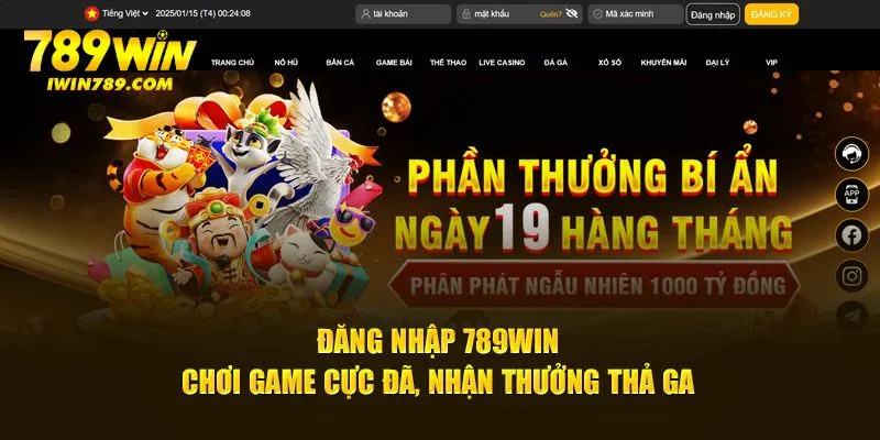 Đăng nhập 789win